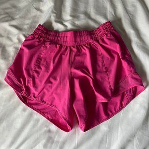 Sonic Pink Lululemon Hotty Hot Shorts